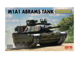 Збірна модель 1/35 Танк М1А1 Abrams Україна RFM RM-5120 Збірна модель 1/35 Танк М1А1 Abrams Україна RFM RM-5120