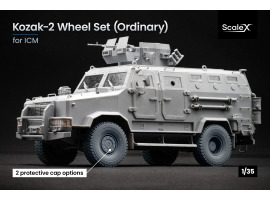 Набір коліс для Козак-2 від ICM ScaleX WM 35006 Набір коліс для Козак-2 від ICM ScaleX WM 35006