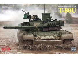 Збірна модель 1/35 Танк T-80U RFM RM-5105 Збірна модель 1/35 Танк T-80U RFM RM-5105