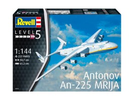 Збірна модель 1/144 Український транспортний літак Антонов АН-225 "Мрія" Revell 04958