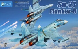 Збірна модель 1/48 Літак Су-27 "Flanker-B" Zimi 80163
