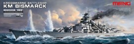 Збірна модель 1/700 Лінкор Bismarck Kriegsmarine KM Meng PS-003