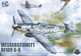 Збірна модель 1/35 Німецький літак Мессершмітт Bf 109 G-6 Border Model BF-001