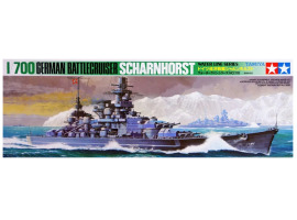 Збірна модель 1/700 Німецький лінійний крейсер Scharnhorst Tamiya 77518 Збірна модель 1/700 Німецький лінійний крейсер Scharnhorst Tamiya 77518