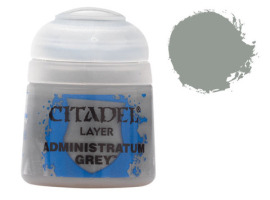 Краска Warhammer Colour (Citadel) LAYER: ADMINISTRATUM GREY (12ML) Краска Warhammer Colour (Citadel) LAYER: ADMINISTRATUM GREY (12ML)