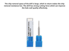 Свердло з вольфрамової сталі 0.5 мм DSPIAE DB-01 0.5 Свердло з вольфрамової сталі 0.5 мм DSPIAE DB-01 0.5