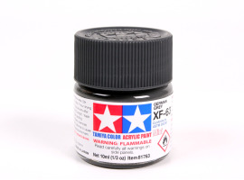 Акрилова фарба на спиртовій основі Матовий Німецький Сірий Tamiya 10мл XF-63 Акрилова фарба на спиртовій основі Матовий Німецький Сірий Tamiya 10мл XF-63