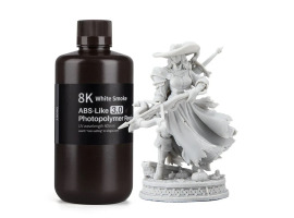 Фотополімерна смола ELEGOO ABS-Like 3.0 8k resin "White Smoke" (димчасто-біла) 1кг Фотополімерна смола ELEGOO ABS-Like 3.0 8k resin "White Smoke" (димчасто-біла) 1кг