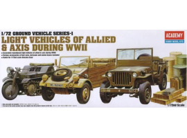 Збірна модель 1/72 автомобіль GROUND VEHICLE SERIES-1 Academy 13416 Збірна модель 1/72 автомобіль GROUND VEHICLE SERIES-1 Academy 13416