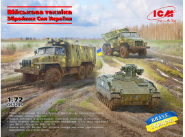 Scale model 1/72 Set Military equipment of the Armed Forces of Ukraine ICM DS7205 Scale model 1/72 Set Military equipment of the Armed Forces of Ukraine ICM DS7205