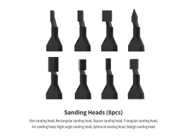 Шліфувальні головки (8 шт.) DSPIAE RA-10 Шліфувальні головки (8 шт.) DSPIAE RA-10