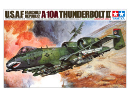 Збірна модель 1/48 Літак Fairchild Republic A-10 "Thunderbolt" II Tamiya 61028 Збірна модель 1/48 Літак Fairchild Republic A-10 "Thunderbolt" II Tamiya 61028