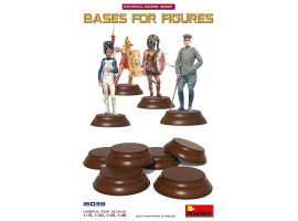 Основа для фігур 1/16 (6шт) Miniart 16039 Основа для фігур 1/16 (6шт) Miniart 16039