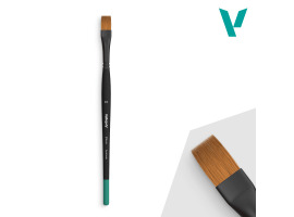 Плоский прямокутний синтетичний пензлик №. 10 Vallejo VALB04010 Плоский прямокутний синтетичний пензлик №. 10 Vallejo VALB04010