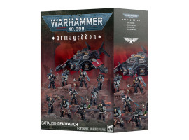 Ігровий набір Warhammer 40000 - ARMAGEDDON BATTALION - DEATHWATCH Ігровий набір Warhammer 40000 - ARMAGEDDON BATTALION - DEATHWATCH
