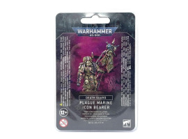 Ігровий набір Warhammer 40000 - DEATH GUARD: PLAGUE MARINE ICON BEARER Ігровий набір Warhammer 40000 - DEATH GUARD: PLAGUE MARINE ICON BEARER