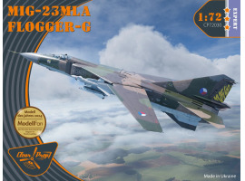 Сборная модель 1/72 самолет Миг-23MLA Flogger-G Clear Prop 72030 Сборная модель 1/72 самолет Миг-23MLA Flogger-G Clear Prop 72030