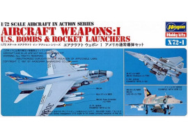 Збірна модель 1/72 Набір авіаційне озброєння США I Hasegawa 35001 Збірна модель 1/72 Набір авіаційне озброєння США I Hasegawa 35001