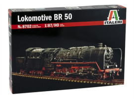 Збірна модель 1/87 Німецький Lokomotive BR50 Italeri 8702 Збірна модель 1/87 Німецький Lokomotive BR50 Italeri 8702