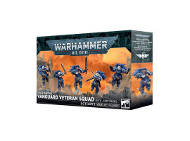 Ігровий набір Warhammer 40000 - SPACE MARINES: VANGUARD VETERAN SQUAD W/JUMP PACKS Ігровий набір Warhammer 40000 - SPACE MARINES: VANGUARD VETERAN SQUAD W/JUMP PACKS