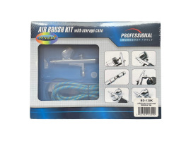 Аерограф професійний BD-130K з ремкомплектами 0,2/0,3/0,5 мм та шлангом Аерограф професійний BD-130K з ремкомплектами 0,2/0,3/0,5 мм та шлангом