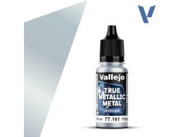 Акриловая краска Стерлинговое серебро (Sterling Silver airbrush) Vallejo True Metallic Metal 77161 Акриловая краска Стерлинговое серебро (Sterling Silver airbrush) Vallejo True Metallic Metal 77161