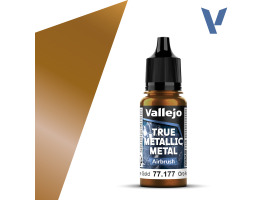 Акриловая краска Таинственно золотая (Arcane Gold airbrush) Vallejo True Metallic 77177 Акриловая краска Таинственно золотая (Arcane Gold airbrush) Vallejo True Metallic 77177