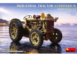 Збірна модель 1/35 Стандартний промисловий трактор N. Модифікація 1940/42. MiniArt 35466 Збірна модель 1/35 Стандартний промисловий трактор N. Модифікація 1940/42. MiniArt 35466