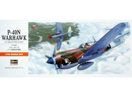 Збірна модель 1/72 Літак P-40N Warhawk Hasegawa 00139 Збірна модель 1/72 Літак P-40N Warhawk Hasegawa 00139