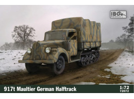 Збірна модель 1/72 917-тонний німецький напівгусеничний всюдихід Maultier IBG Models 72072 Збірна модель 1/72 917-тонний німецький напівгусеничний всюдихід Maultier IBG Models 72072