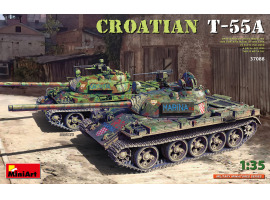 Збірна модель 1/35 Хорватський Т-55А MiniArt 37088 Збірна модель 1/35 Хорватський Т-55А MiniArt 37088