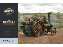 3D-друкована масштабна модель 1/35 1901 Burrell Compound Traction Engine ScaleX SX-35001 3D-друкована масштабна модель 1/35 1901 Burrell Compound Traction Engine ScaleX SX-35001