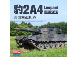 Збірна модель 1/72 Німецький танк Леопард 2А4 Academy 13428 Збірна модель 1/72 Німецький танк Леопард 2А4 Academy 13428
