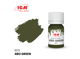 Акрилова фарба 4БО Green / Зелений 4БО ICM1073 Акрилова фарба 4БО Green / Зелений 4БО ICM1073