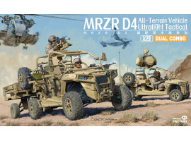 Збірна модель 1/35 Надлегкий тактичний всюдихід MRZR D4 (Dual Combo Set) Magic Factory 2005 Збірна модель 1/35 Надлегкий тактичний всюдихід MRZR D4 (Dual Combo Set) Magic Factory 2005