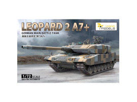 Сборная модель 1/72 Танк Леопард 2A7+ Vespid Models VS720015 Сборная модель 1/72 Танк Леопард 2A7+ Vespid Models VS720015