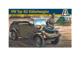Збірна модель 1/35 автомобіль KUBELWAGEN Italeri 0312 Збірна модель 1/35 автомобіль KUBELWAGEN Italeri 0312