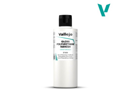 Глянцевий поліуретановий лак 200 ml Vallejo VAL27650 Глянцевий поліуретановий лак 200 ml Vallejo VAL27650