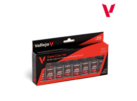 Набір акрилових фарб (Game Color Inks) 8 шт Vallejo VAL 72296 Набір акрилових фарб (Game Color Inks) 8 шт Vallejo VAL 72296