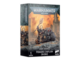 Ігровий набір Warhammer 40000 - SPACE MARINES: PRIMARIS CHAPLAIN ON BIKE Ігровий набір Warhammer 40000 - SPACE MARINES: PRIMARIS CHAPLAIN ON BIKE