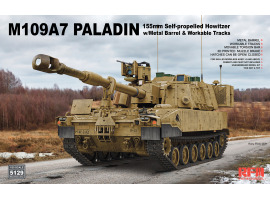 Збірна модель 1/35 155-мм самохідна гаубиця М109А7 Paladin RFM RM-5129 Збірна модель 1/35 155-мм самохідна гаубиця М109А7 Paladin RFM RM-5129
