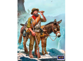 Збірна модель 1/35 Фігура "Золотошукач" - серія "Золота лихоманка Дикого Заходу", набір № 1. MasterBox 35233 Збірна модель 1/35 Фігура "Золотошукач" - серія "Золота лихоманка Дикого Заходу", набір № 1. MasterBox 35233