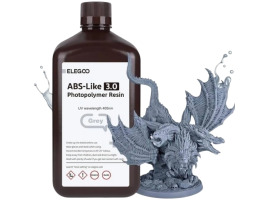 Фотополімерна смола ELEGOO ABS-Like 3.0 resin (сіра) 2кг Фотополімерна смола ELEGOO ABS-Like 3.0 resin (сіра) 2кг