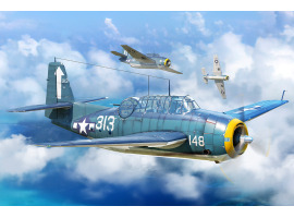 Збірна модель 1/72 Літак TBM-3 Avenger HobbyBoss 87274 Збірна модель 1/72 Літак TBM-3 Avenger HobbyBoss 87274