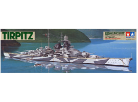 Збірна модель 1/350 Німецький лінкор Tirpitz Tamiya 78015 Збірна модель 1/350 Німецький лінкор Tirpitz Tamiya 78015