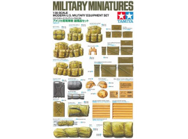 Збірна модель 1/35 Сучасне військове екіпірування США Tamiya 35266 Збірна модель 1/35 Сучасне військове екіпірування США Tamiya 35266