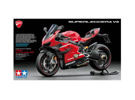 Збірна модель 1/12 Мотоцикл DUCATI SUPERLEGGERA V4 Tamiya 14140 Збірна модель 1/12 Мотоцикл DUCATI SUPERLEGGERA V4 Tamiya 14140