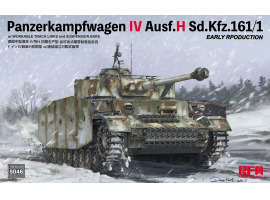 Збірна модель 1/35 Німецький середній танк Panzerkampfwagen IV Ausf.H Sd.Kfz.161/1 Early Production RFM RM-5046 Збірна модель 1/35 Німецький середній танк Panzerkampfwagen IV Ausf.H Sd.Kfz.161/1 Early Production RFM RM-5046