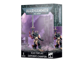 Ігровий набір Warhammer 40000 - BLACK TEMPLARS: EMPEROR'S CHAMPION Ігровий набір Warhammer 40000 - BLACK TEMPLARS: EMPEROR'S CHAMPION