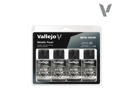 Набір акрилових фарб Металева панель (Metallic Panel) VAL 77601 Набір акрилових фарб Металева панель (Metallic Panel) VAL 77601